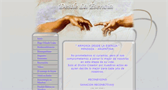 Desktop Screenshot of desdelaesencia.com.ar